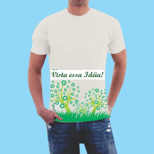 Camiseta Masculina Plante essa Idéia